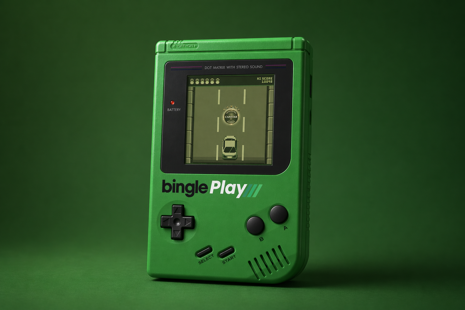Bingle Boy retro-game key art