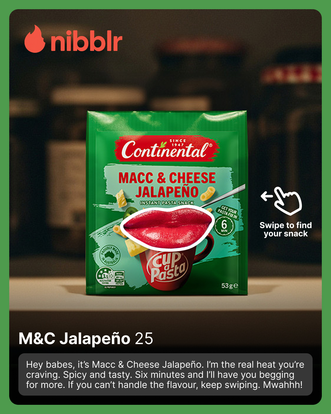 Continental Jalapeño carousel frame 1