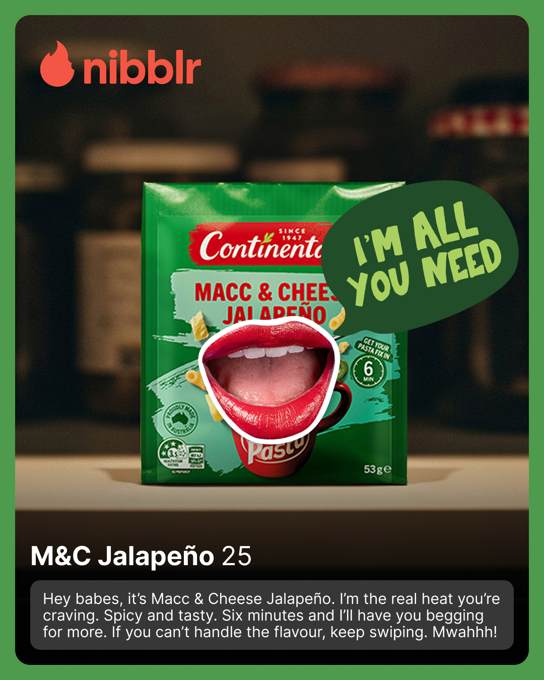 Continental Jalapeño carousel frame 3