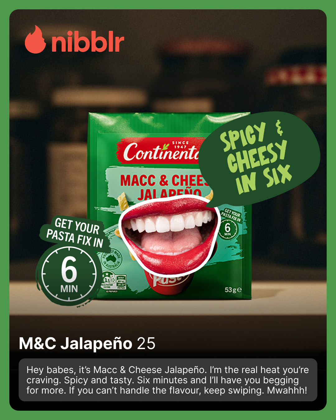 Continental Jalapeño carousel frame 4