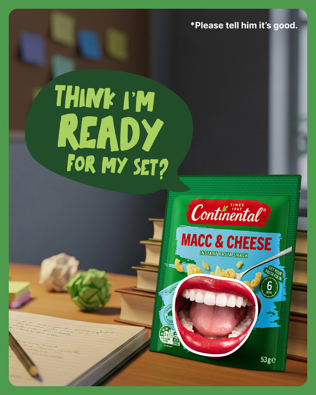 Continental Mac and Cheese carousel frame 3