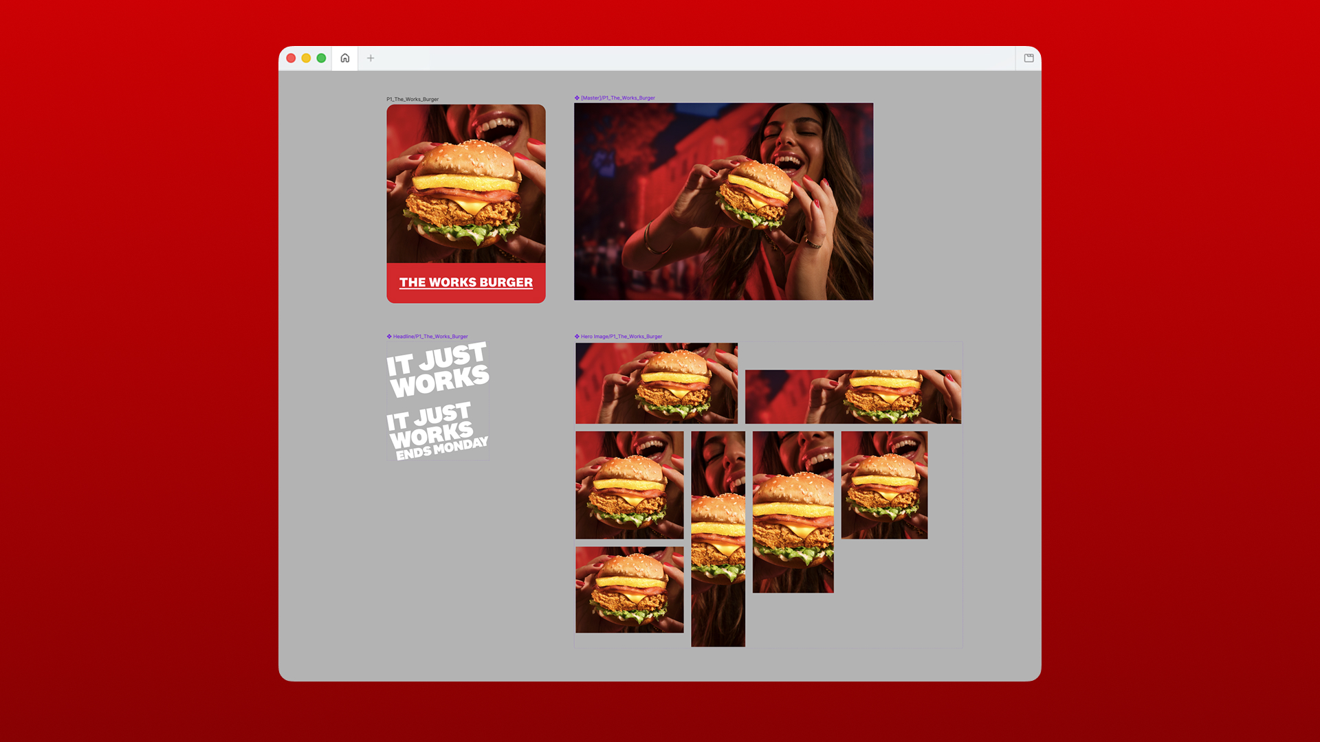 KFC automation – centralised brand library and Master 7 layouts