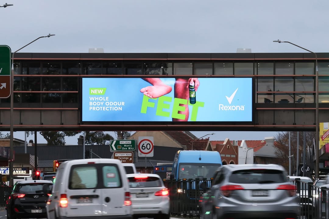 Rexona OOH execution