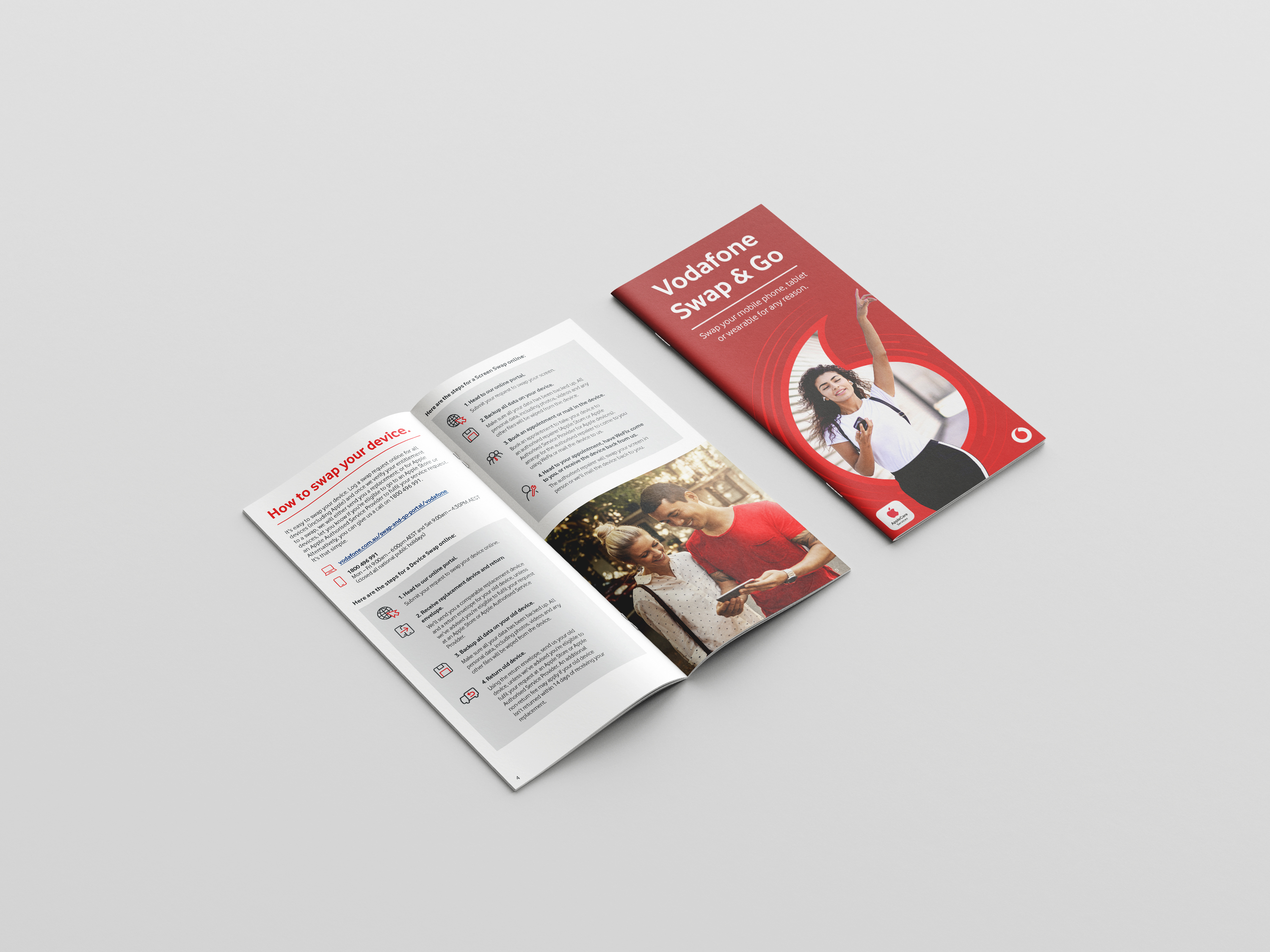 Vodafone Swap & Go DL brochure